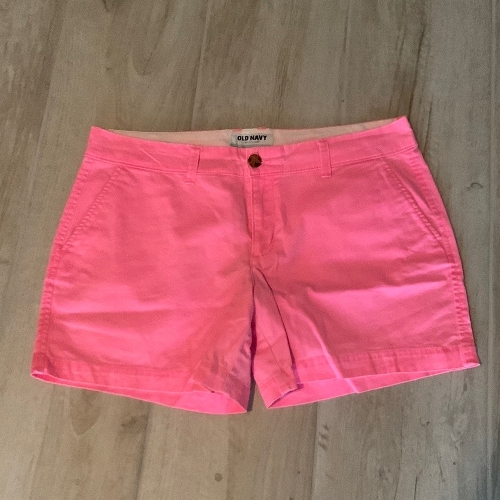 Neon pink Old Navy shorts